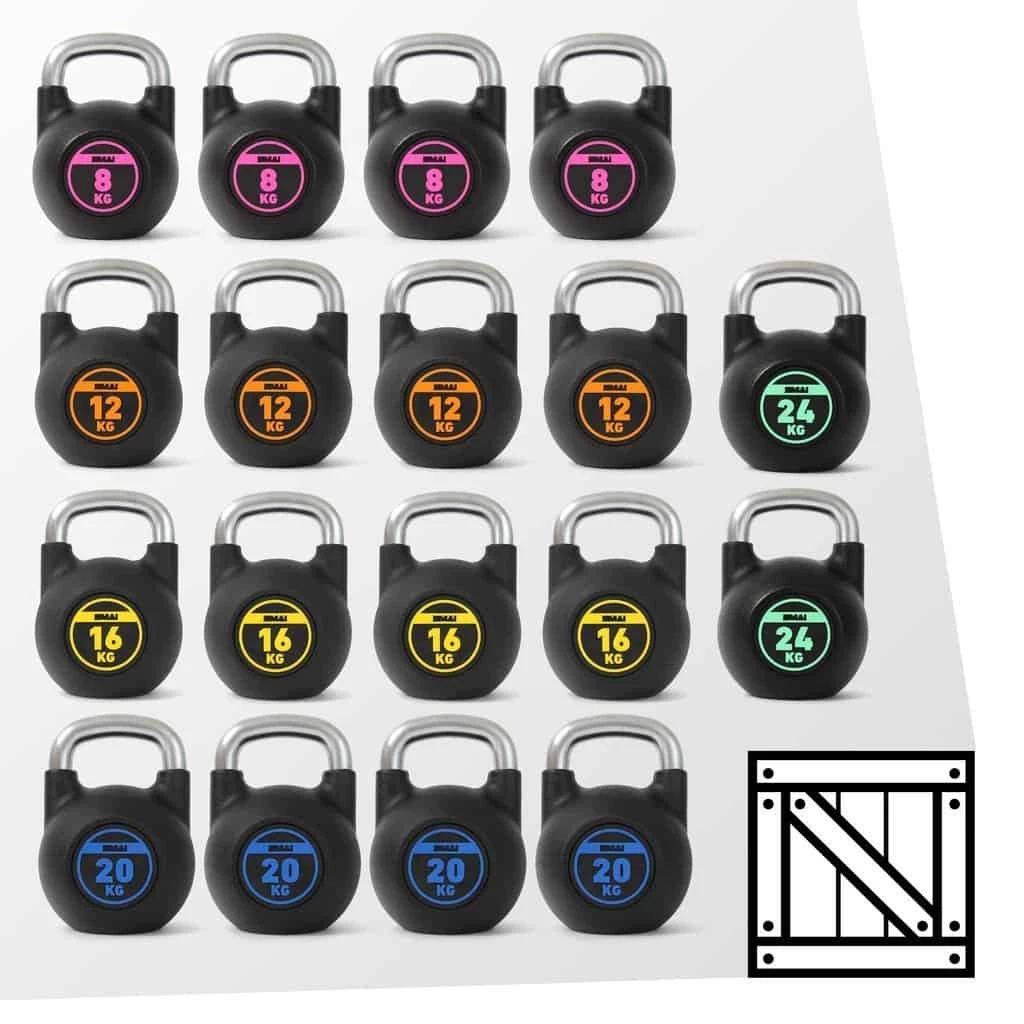 SMAI - Premium PU Kettlebells FUNCTIONAL FITNESS 8 SMAI - Premium PU Kettlebells FUNCTIONAL FITNESS