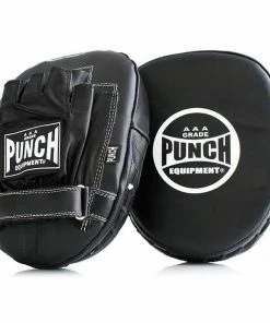 Lightweight Pocket Rocket Precision Punching Leather Focus Pads BOXING / MUAY THAI / MMA