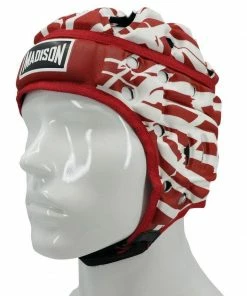 Madison Air Flo KP Kalyn Ponga NRL Rugby League Headguard Headgear - Maroon / White