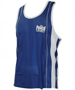 PUNCH Durable Competition Boxing Gym Singlet ( Sizes XS - S - M - L - XL )