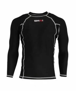 SMAI - Rash Guard - Long Sleeve Black