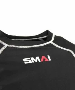SMAI - Rash Guard - Long Sleeve Black