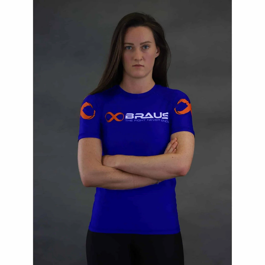 Braus Women's Rash Guard - Short Sleeve Gis 7 Braus Women's Rash Guard - Short Sleeve Gis