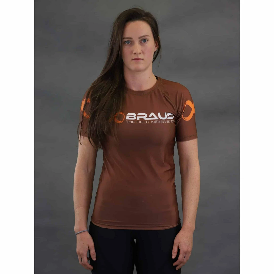 Braus Women's Rash Guard - Short Sleeve Gis 9 Braus Women's Rash Guard - Short Sleeve Gis