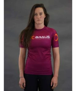 Braus Women's Rash Guard - Short Sleeve Gis 14 Braus Women's Rash Guard - Short Sleeve Gis