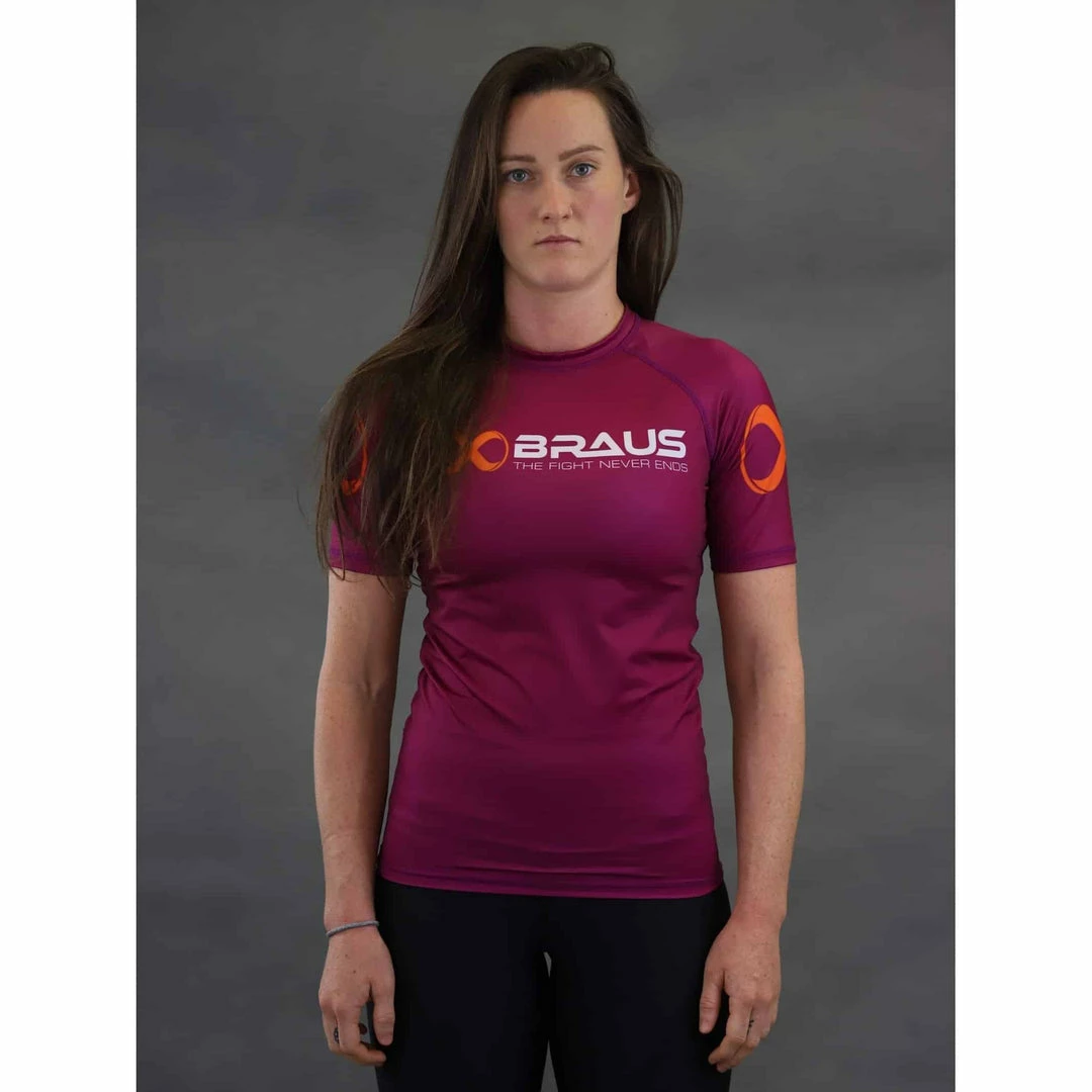 Braus Women's Rash Guard - Short Sleeve Gis 8 Braus Women's Rash Guard - Short Sleeve Gis