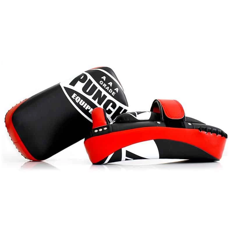 Punch Thai Pads PAIR Curved AAA Rated Boxing MMA Muay Thai Training BOXING / MUAY THAI / MMA 5 Punch Thai Pads PAIR Curved AAA Rated Boxing MMA Muay Thai Training BOXING / MUAY THAI / MMA