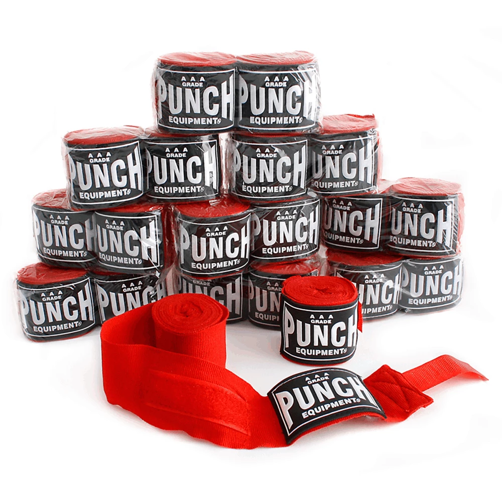 BOXING / MUAY THAI / MMA 10x PUNCH AAA Stretch Boxing Handwraps 4M Bulk Pack 3 BOXING / MUAY THAI / MMA 10x PUNCH AAA Stretch Boxing Handwraps 4M Bulk Pack