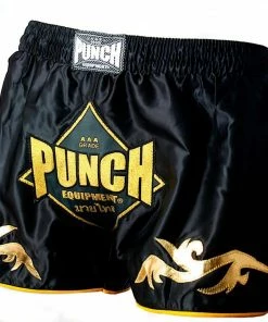 Punch Retro Muay Thai Shorts High Quality XS/S/M/L/XL BOXING / MUAY THAI / MMA