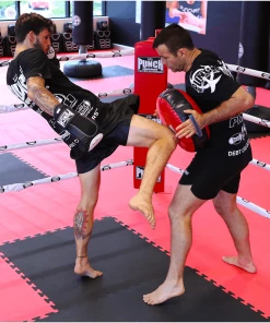 PUNCH Deluxe Red Round Boxing Shield 3.5kg Custom Handles AAA Rated BOXING / MUAY THAI / MMA 9 PUNCH Deluxe Red Round Boxing Shield 3.5kg Custom Handles AAA Rated BOXING / MUAY THAI / MMA