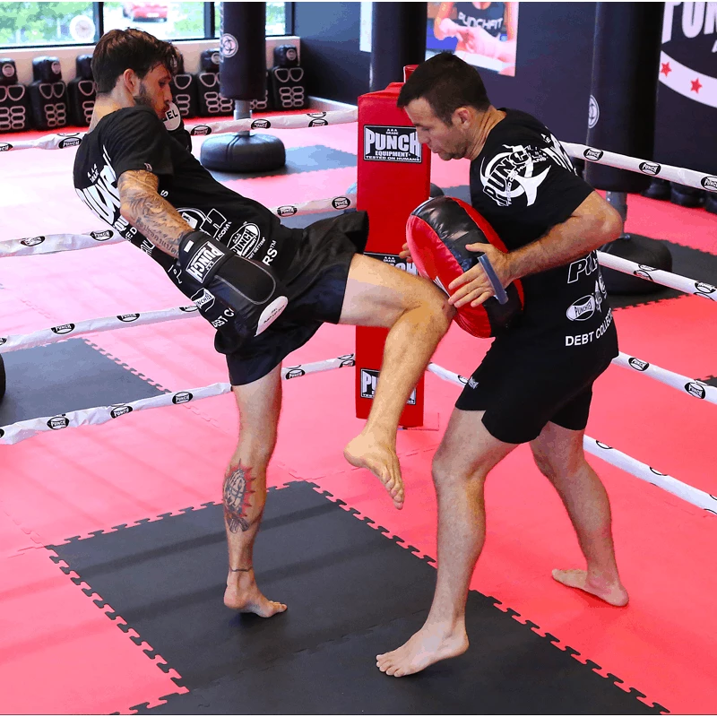 PUNCH Deluxe Red Round Boxing Shield 3.5kg Custom Handles AAA Rated BOXING / MUAY THAI / MMA 6 PUNCH Deluxe Red Round Boxing Shield 3.5kg Custom Handles AAA Rated BOXING / MUAY THAI / MMA