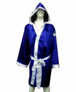 Morgan Boxing Walk Out Robe One Size Smooth Satin