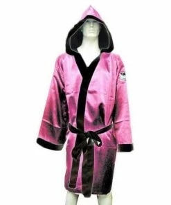 Morgan Boxing Walk Out Robe One Size Smooth Satin