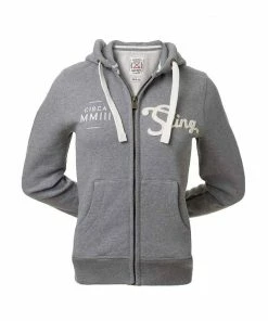 STING PURE CLASSIC HOODIE - Light Grey BOXING / MUAY THAI / MMA