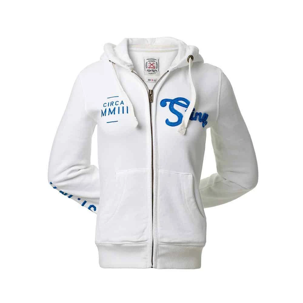BOXING / MUAY THAI / MMA STING PURE CLASSIC HOODIE - White 4 BOXING / MUAY THAI / MMA STING PURE CLASSIC HOODIE - White