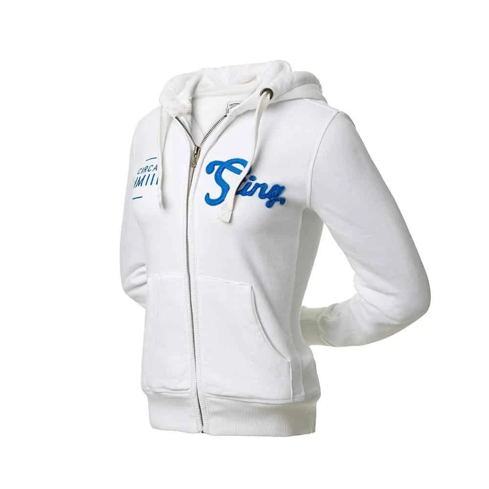 BOXING / MUAY THAI / MMA STING PURE CLASSIC HOODIE - White 3 BOXING / MUAY THAI / MMA STING PURE CLASSIC HOODIE - White