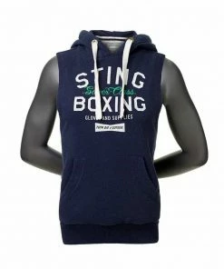 STING SUPER CLASS CUT-SLEEVE HOODIE