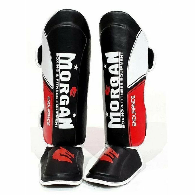 BOXING / MUAY THAI / MMA Morgan V2 Endurance Pro Pre-Curved Shin & Instep Foot Guard Anti-Slip 3 BOXING / MUAY THAI / MMA Morgan V2 Endurance Pro Pre-Curved Shin & Instep Foot Guard Anti-Slip