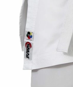 SMAI WKF Karate Uniform 7oz Kumite Jin Elite Gi Double Stitched 100% Polyester MARTIAL ARTS
