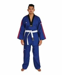 SMAI - TKD Uniform - 8oz Demo Champion Dobok (Blue)