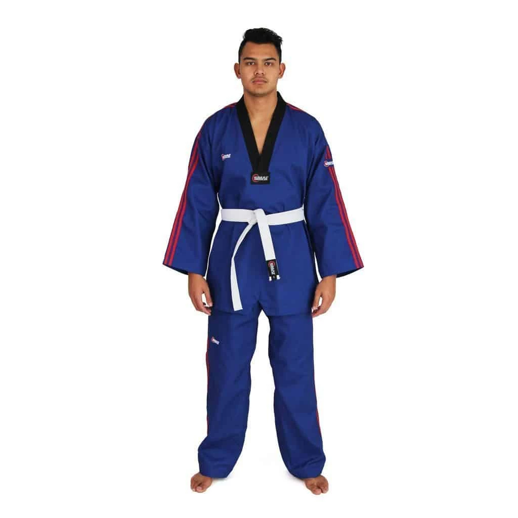 SMAI - TKD Uniform - 8oz Demo Champion Dobok (Blue) 3 SMAI - TKD Uniform - 8oz Demo Champion Dobok (Blue)