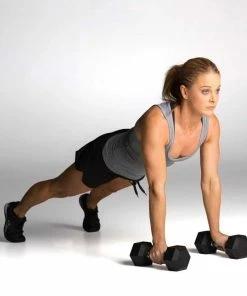 SMAI - Rubber Hex Dumbbell Set 1-25kg (Pair)