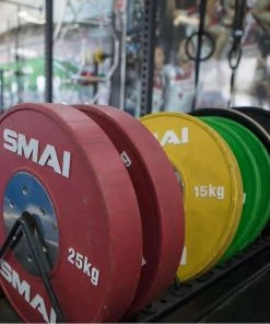SMAI - Competition Bumper Plate 15kg (PAIR)