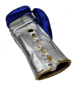 BOXING / MUAY THAI / MMA Adidas Speed 750 Adistar Fight Glovess Blue/Silver/Gold Lace-Up-8oz 10 BOXING / MUAY THAI / MMA Adidas Speed 750 Adistar Fight Glovess Blue/Silver/Gold Lace-Up-8oz