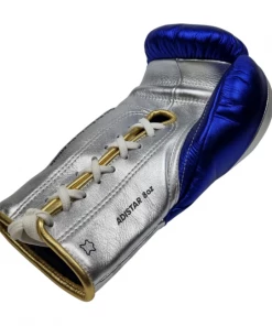 BOXING / MUAY THAI / MMA Adidas Speed 750 Adistar Fight Glovess Blue/Silver/Gold Lace-Up-8oz 11 BOXING / MUAY THAI / MMA Adidas Speed 750 Adistar Fight Glovess Blue/Silver/Gold Lace-Up-8oz