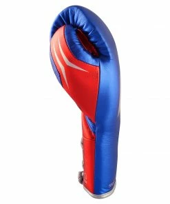 Adidas Speed TILT 750 Pro Lace-up Boxing Gloves Leather Red/Blue