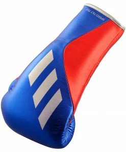 Adidas Speed TILT 750 Pro Lace-up Boxing Gloves Leather Red/Blue