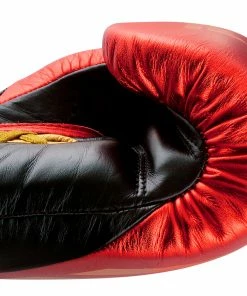 Adidas Speed TILT 750 Pro Lace-up Boxing Gloves Leather Red/Black/Gold