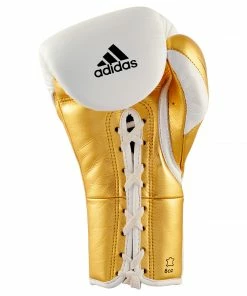 Adidas Speed TILT 750 Pro Lace-up Boxing Gloves Leather White/Gold BOXING / MUAY THAI / MMA 25 Adidas Speed TILT 750 Pro Lace-up Boxing Gloves Leather White/Gold BOXING / MUAY THAI / MMA