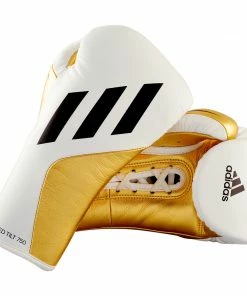Adidas Speed TILT 750 Pro Lace-up Boxing Gloves Leather White/Gold BOXING / MUAY THAI / MMA 31 Adidas Speed TILT 750 Pro Lace-up Boxing Gloves Leather White/Gold BOXING / MUAY THAI / MMA