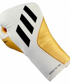 Adidas Speed TILT 750 Pro Lace-up Boxing Gloves Leather White/Gold BOXING / MUAY THAI / MMA 33 Adidas Speed TILT 750 Pro Lace-up Boxing Gloves Leather White/Gold BOXING / MUAY THAI / MMA