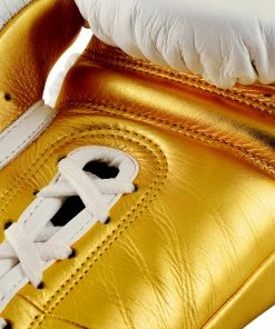 Adidas Speed TILT 750 Pro Lace-up Boxing Gloves Leather White/Gold BOXING / MUAY THAI / MMA 39 Adidas Speed TILT 750 Pro Lace-up Boxing Gloves Leather White/Gold BOXING / MUAY THAI / MMA