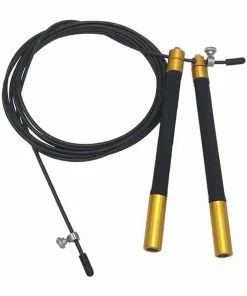 FUNCTIONAL FITNESS STRIKE Speed Master Adjustable Skipping Rope Aluminium Handle / Steel Wire 3m