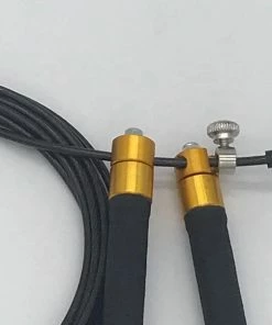 FUNCTIONAL FITNESS STRIKE Speed Master Adjustable Skipping Rope Aluminium Handle / Steel Wire 3m