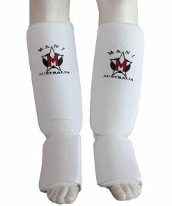 MANI Polyester/Cotton Lightweight Shin & Instep Protector Guard BOXING / MUAY THAI / MMA