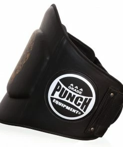 Punch Limited Edition Trophy Getters® Gold Skull Boxing Belly Pad - Black BOXING / MUAY THAI / MMA