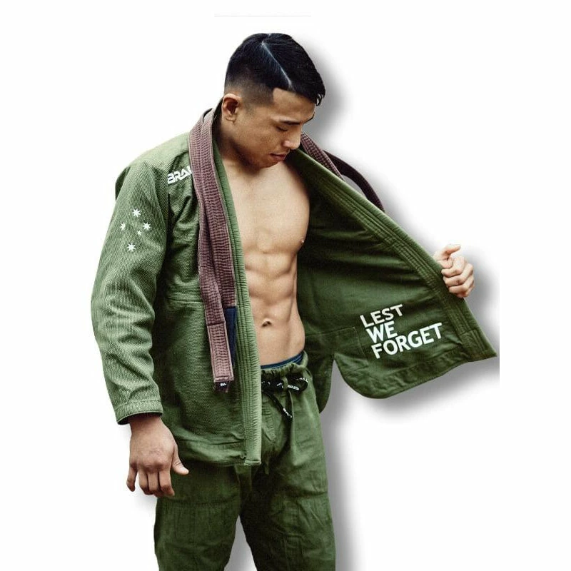 MARTIAL ARTS Braus Southern Cross Jiu Jitsu BJJ Gi - Army Green 4 MARTIAL ARTS Braus Southern Cross Jiu Jitsu BJJ Gi - Army Green