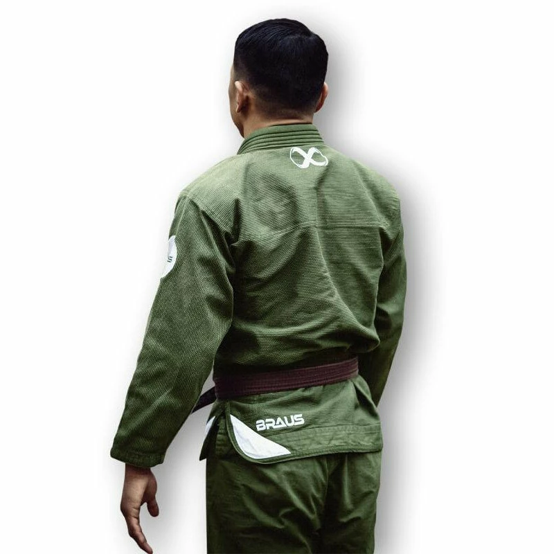 MARTIAL ARTS Braus Southern Cross Jiu Jitsu BJJ Gi - Army Green 5 MARTIAL ARTS Braus Southern Cross Jiu Jitsu BJJ Gi - Army Green