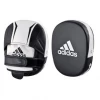 Adidas Speed 550 Micro Air Leather Focus Pads Mitts - Black / White 1 Adidas Speed 550 Micro Air Leather Focus Pads Mitts - Black / White