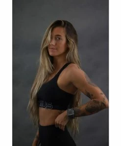 Braus Energy Cross Back Sports Bra – Black