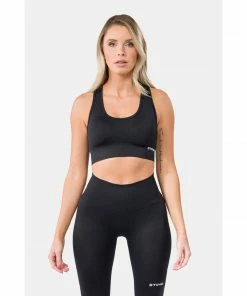 Sting Allure Seamless Womens Sports Bra - Black