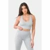 Sting Allure Seamless Womens Sports Bra - Grey