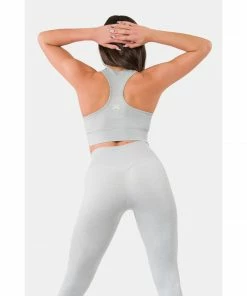 Sting Allure Seamless Womens Sports Bra - Grey