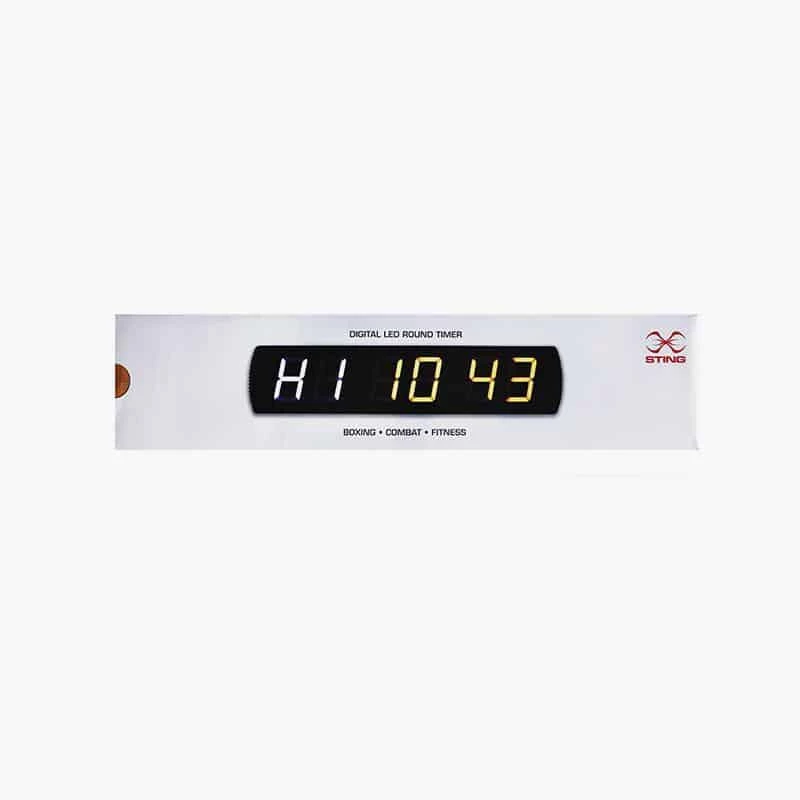 Sting Digital LED Boxing MMA Gym CrossFit Round Timer Clock + Remote Control 3 Sting Digital LED Boxing MMA Gym CrossFit Round Timer Clock + Remote Control