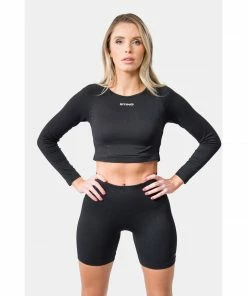 Sting Allure Seamless Womens Bike Shorts - Black