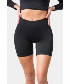 Sting Allure Seamless Womens Bike Shorts - Black